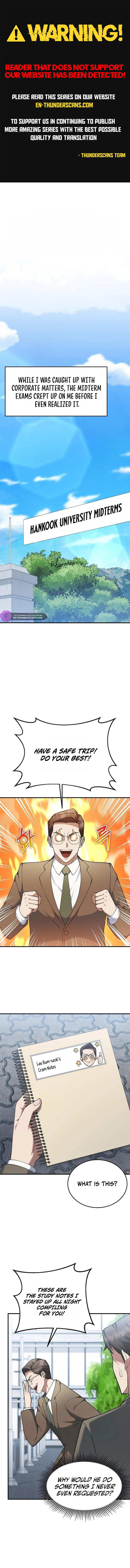 The Chairman Who Just Wants to Slack Off Chapter 12 — Page 1