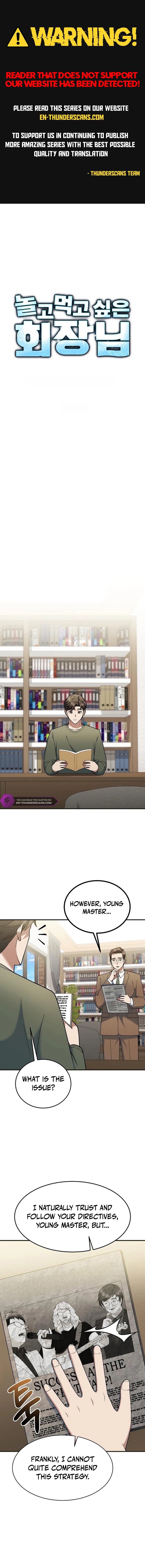 The Chairman Who Just Wants to Slack Off Chapter 15 — Page 1