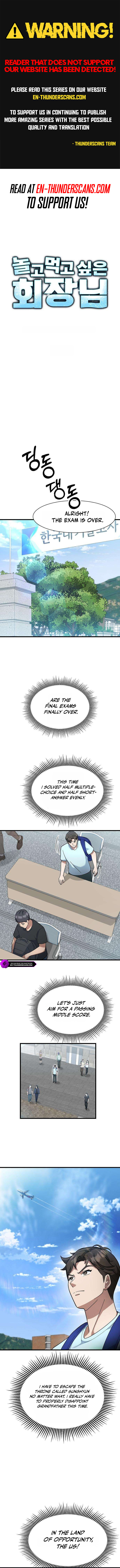 The Chairman Who Just Wants to Slack Off Chapter 20 — Page 1