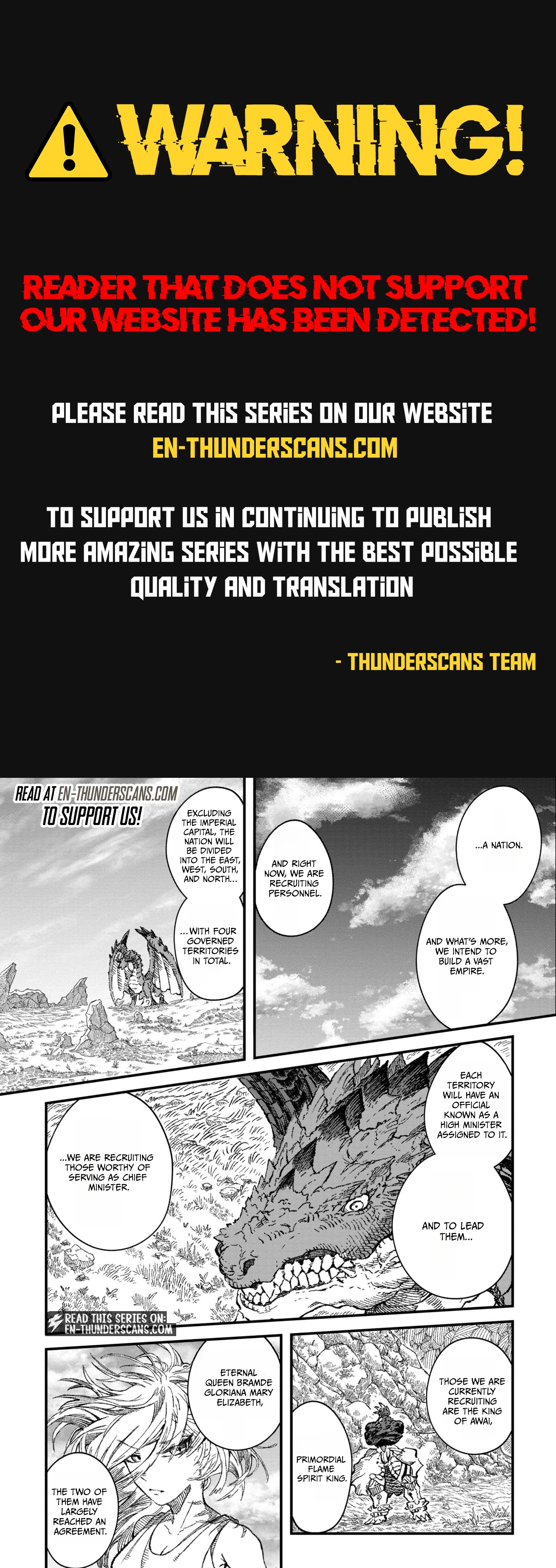 The Comeback Of The Demon King Who Formed A Demon’s Guild After Being Vanquished By The Hero Chapter 74 — Page 1