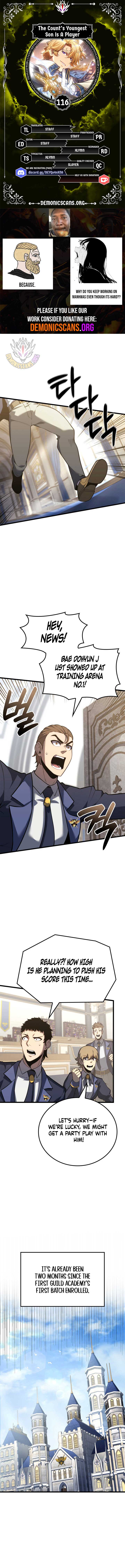 The Count's Youngest Son Is a Gamer Chapter 116 — Page 1