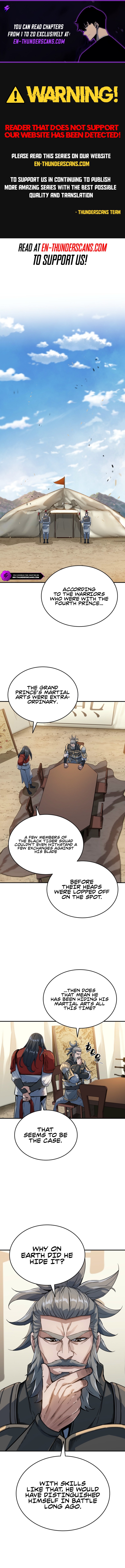 The Crimson Dragon Martial Emperor Chapter 8 — Page 1