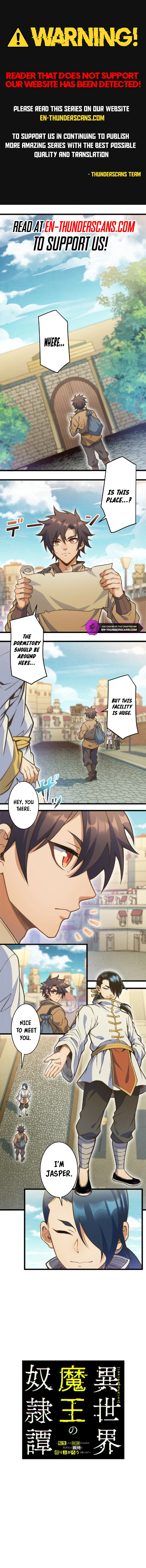 The Demon Lord Reincarnated as a Slave Chapter 5 — Page 1