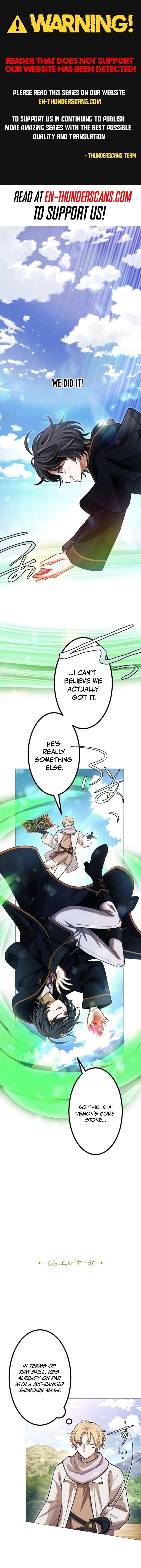 The Divine-Eyed Grimoire Mage: Jewel Saga Chapter 9 — Page 1