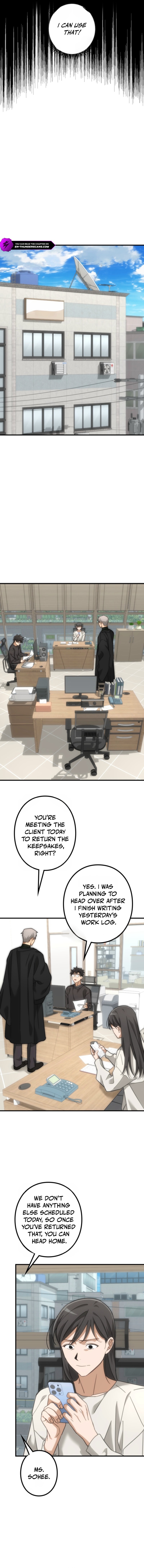 The Estate Cleaner Who Unravels Memories Chapter 19 — Page 8