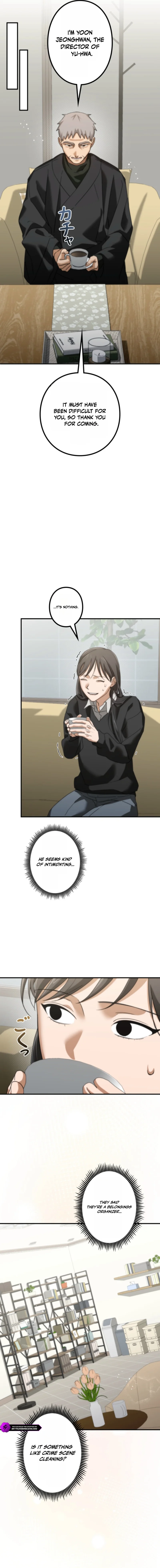 The Estate Cleaner Who Unravels Memories Chapter 4 — Page 4