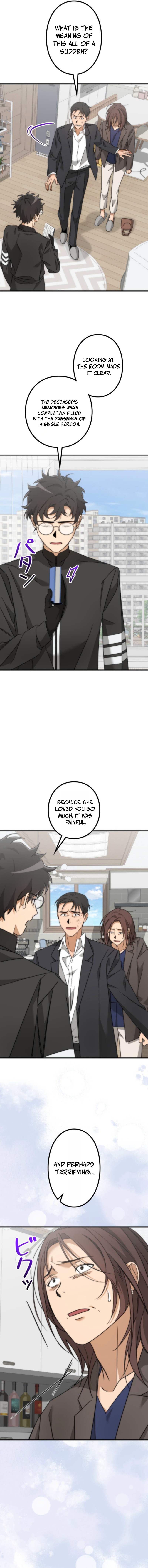 The Estate Cleaner Who Unravels Memories Chapter 9 — Page 7