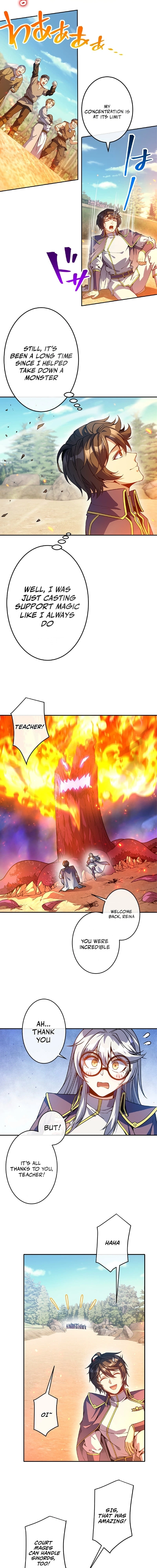 The Eternal Support Mage Becomes the Strongest Sage Chapter 12 — Page 4