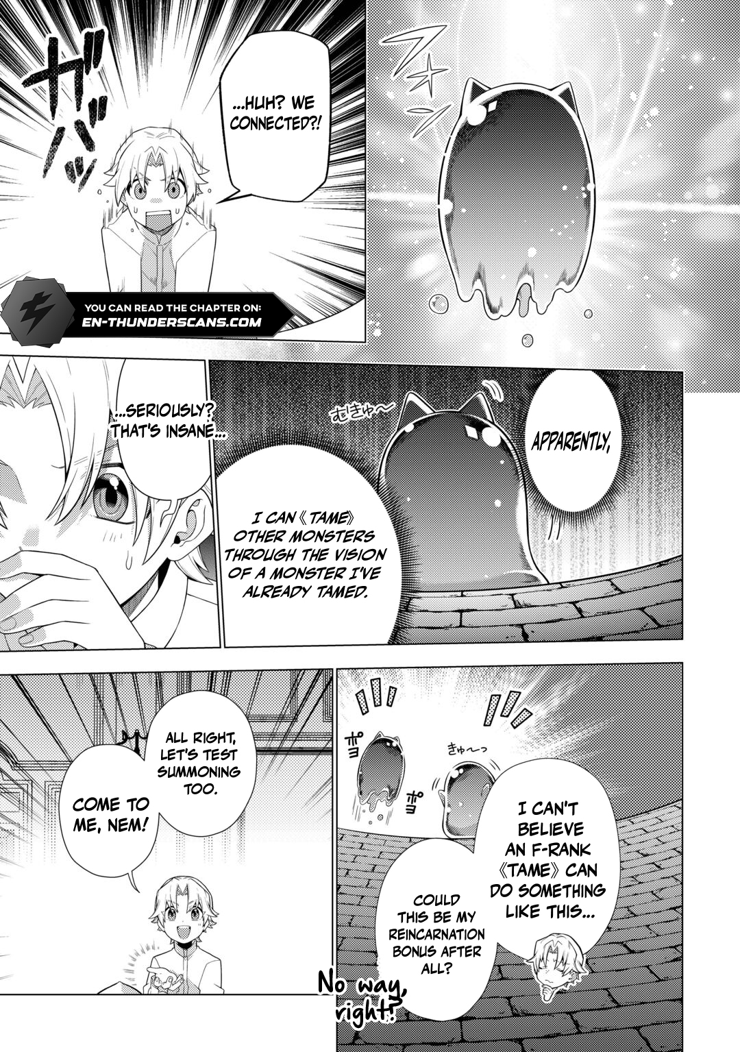 The F-Rank Tamer Rules the World from the Shadows with Sheer Numbers Chapter 1 — Page 36