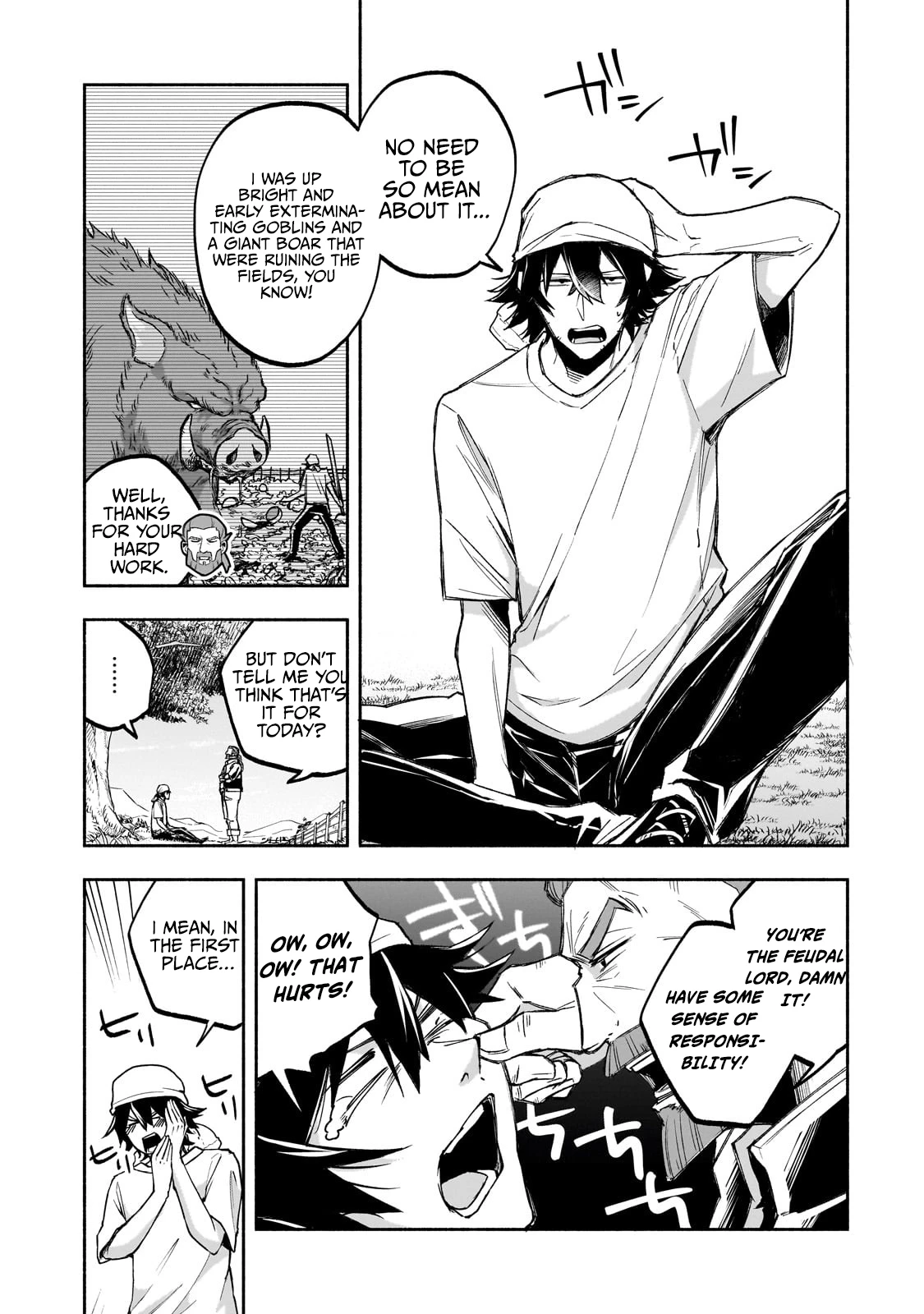 The Fairly Peaceful Daily Life of a Supporting Sword Saint: Occasional Adventures and Heroic Tales Chapter 1.1 — Page 8