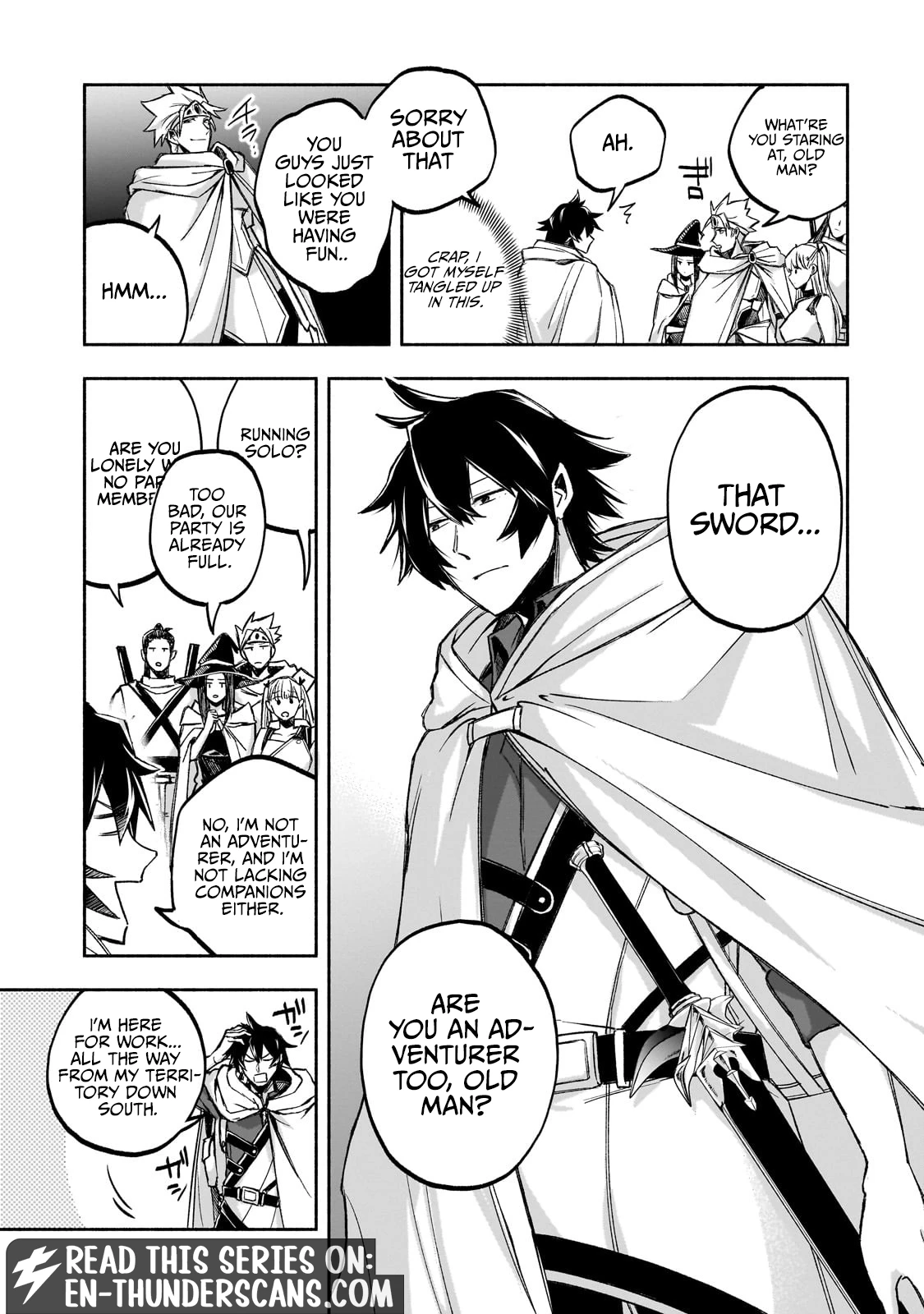 The Fairly Peaceful Daily Life of a Supporting Sword Saint: Occasional Adventures and Heroic Tales Chapter 1.1 — Page 14