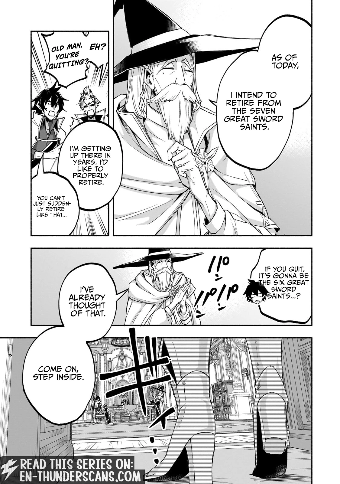 The Fairly Peaceful Daily Life of a Supporting Sword Saint: Occasional Adventures and Heroic Tales Chapter 1.1 — Page 28