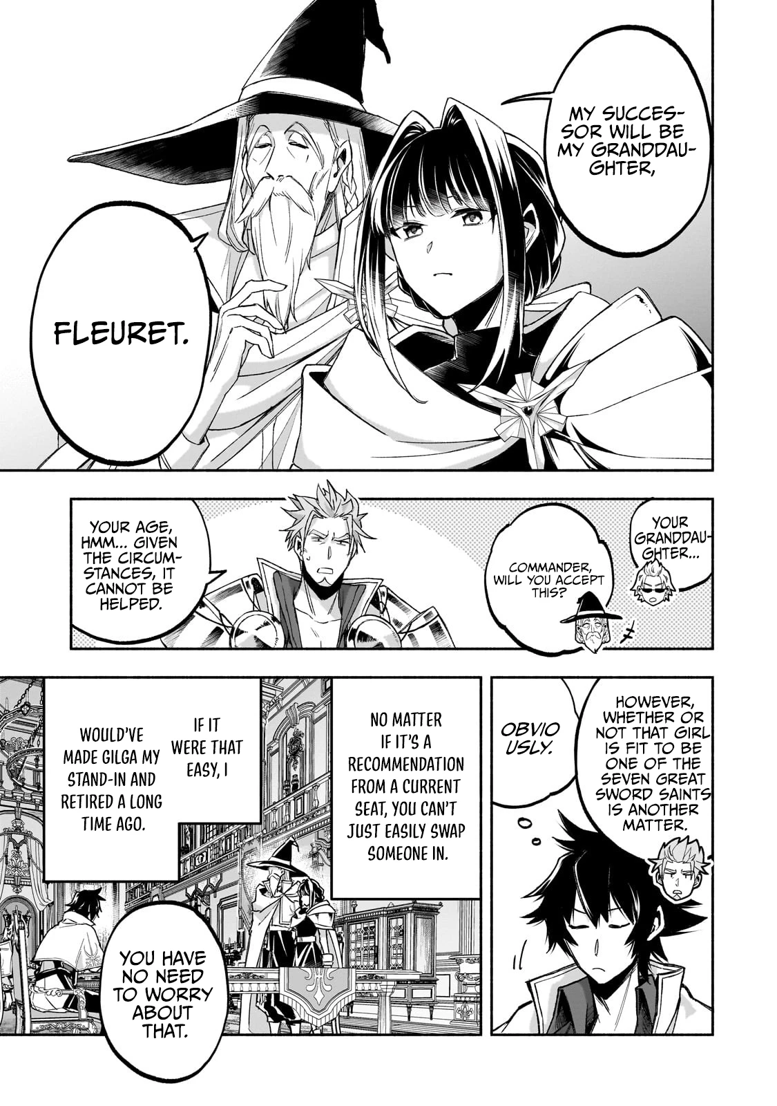The Fairly Peaceful Daily Life of a Supporting Sword Saint: Occasional Adventures and Heroic Tales Chapter 1.2 — Page 3