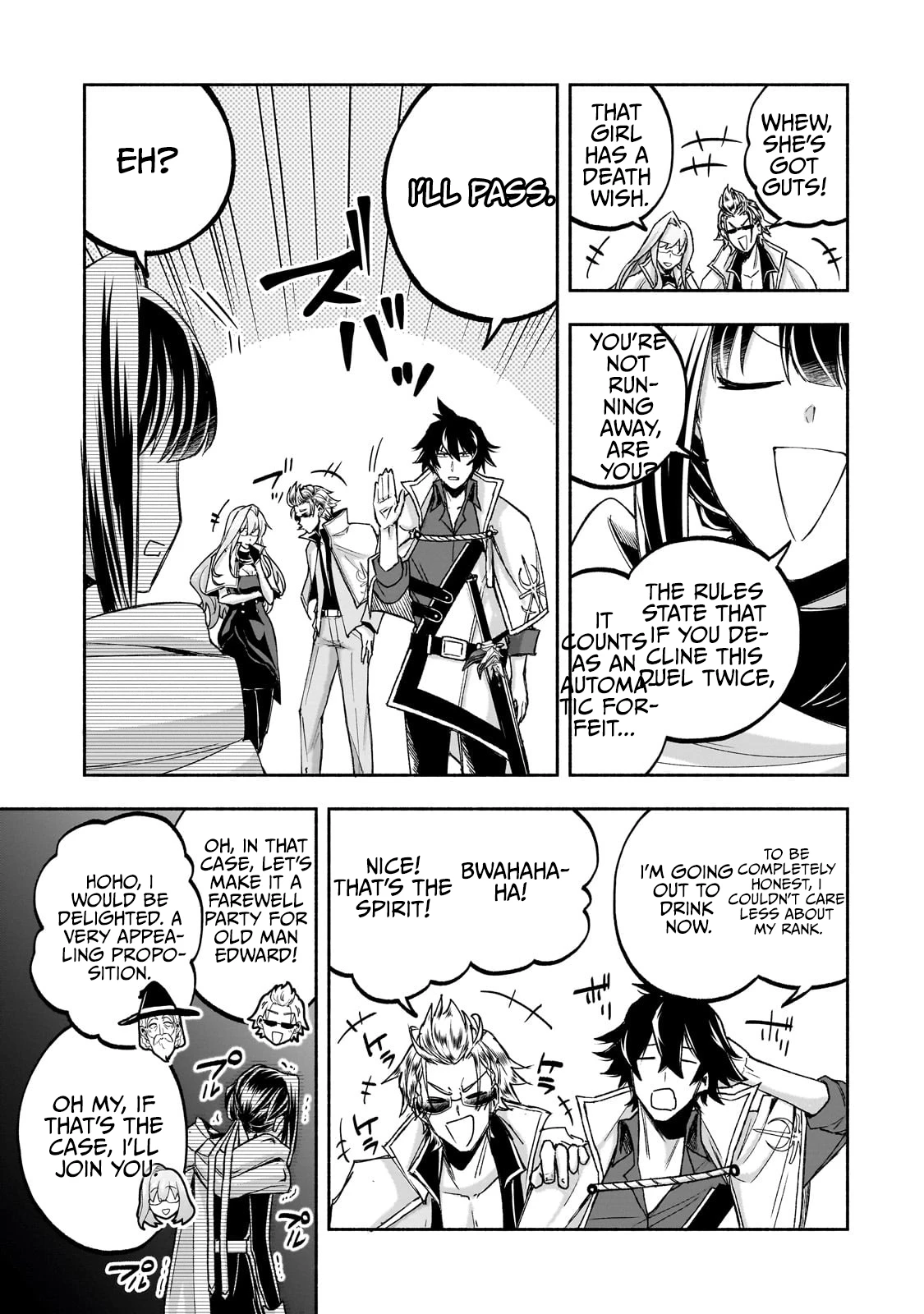 The Fairly Peaceful Daily Life of a Supporting Sword Saint: Occasional Adventures and Heroic Tales Chapter 1.2 — Page 9