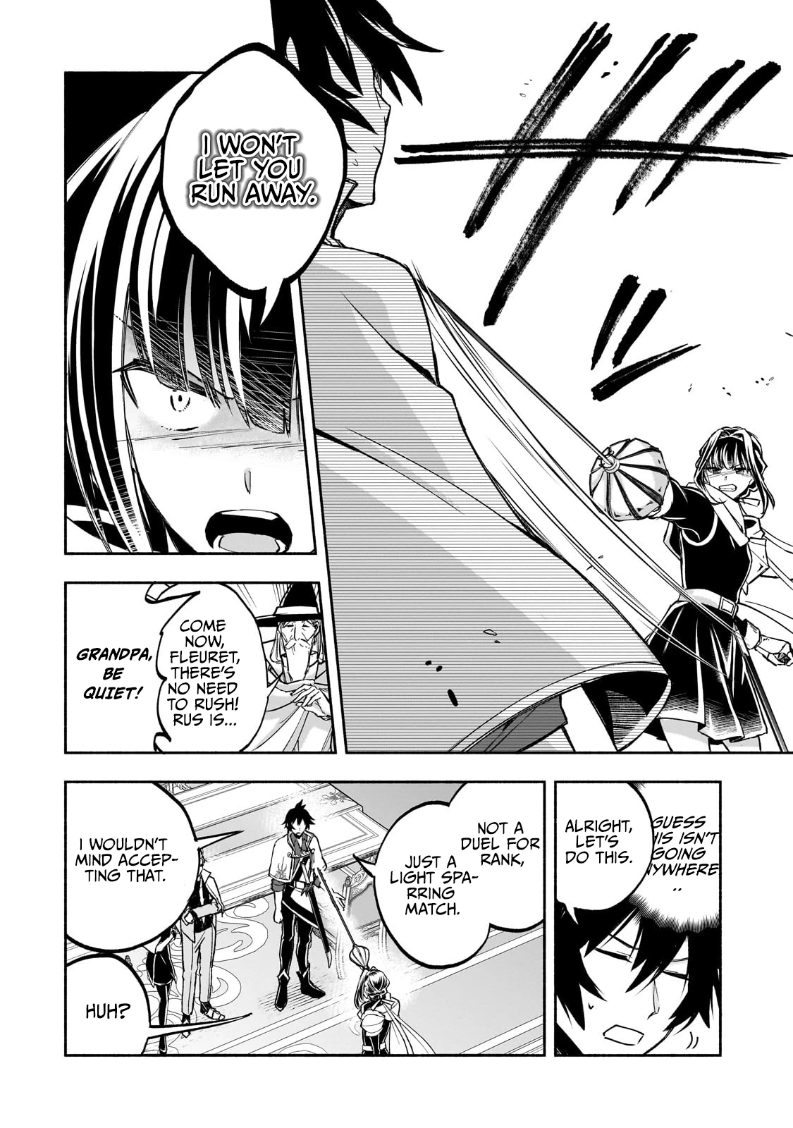 The Fairly Peaceful Daily Life of a Supporting Sword Saint: Occasional Adventures and Heroic Tales Chapter 1.2 — Page 10