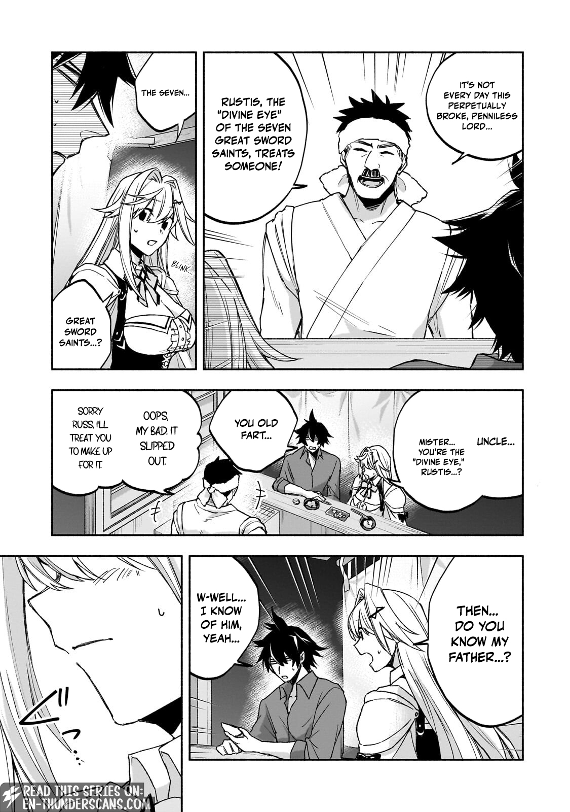 The Fairly Peaceful Daily Life of a Supporting Sword Saint: Occasional Adventures and Heroic Tales Chapter 2.2 — Page 10