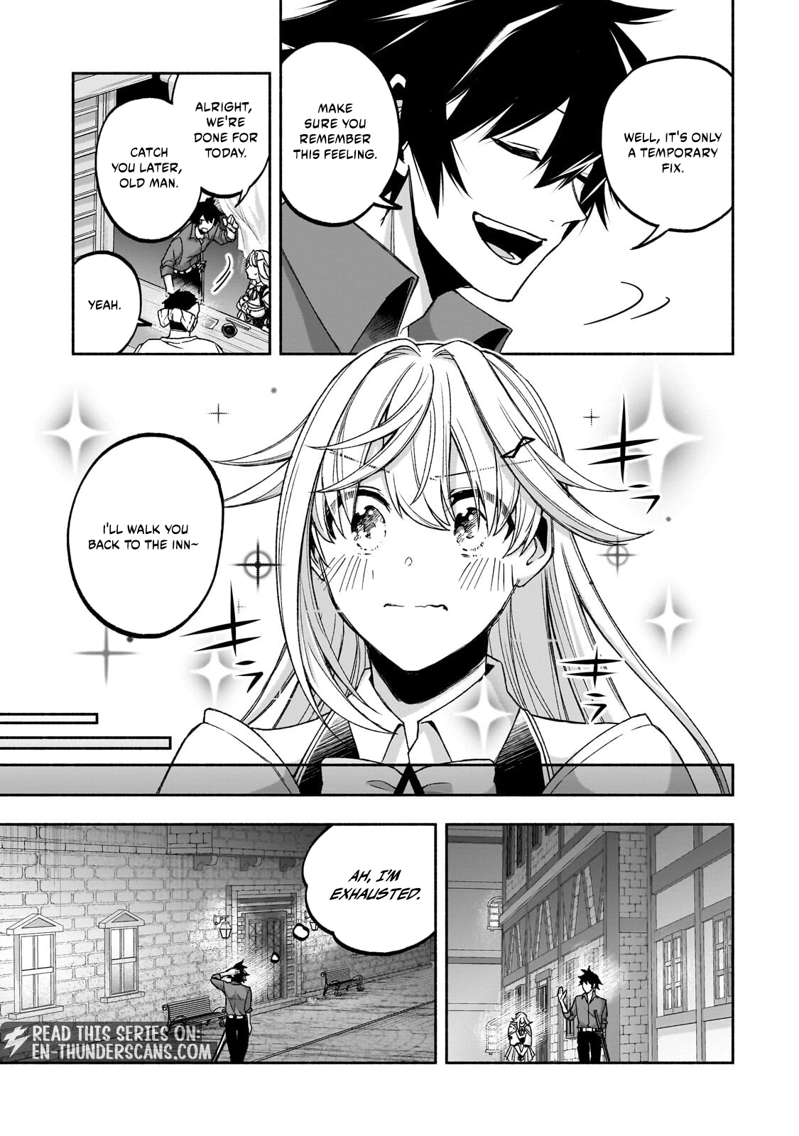 The Fairly Peaceful Daily Life of a Supporting Sword Saint: Occasional Adventures and Heroic Tales Chapter 2.3 — Page 3