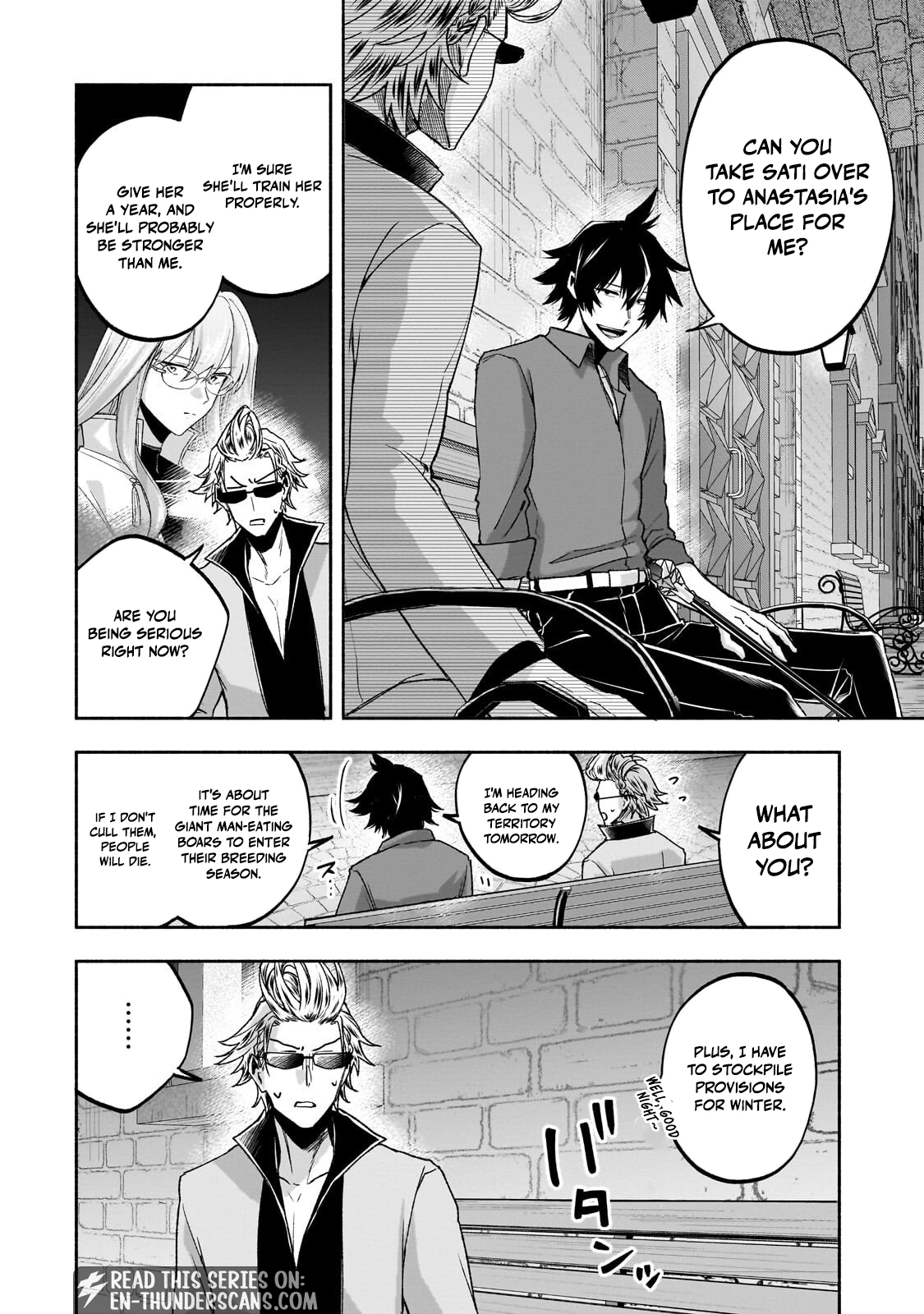 The Fairly Peaceful Daily Life of a Supporting Sword Saint: Occasional Adventures and Heroic Tales Chapter 2.3 — Page 8