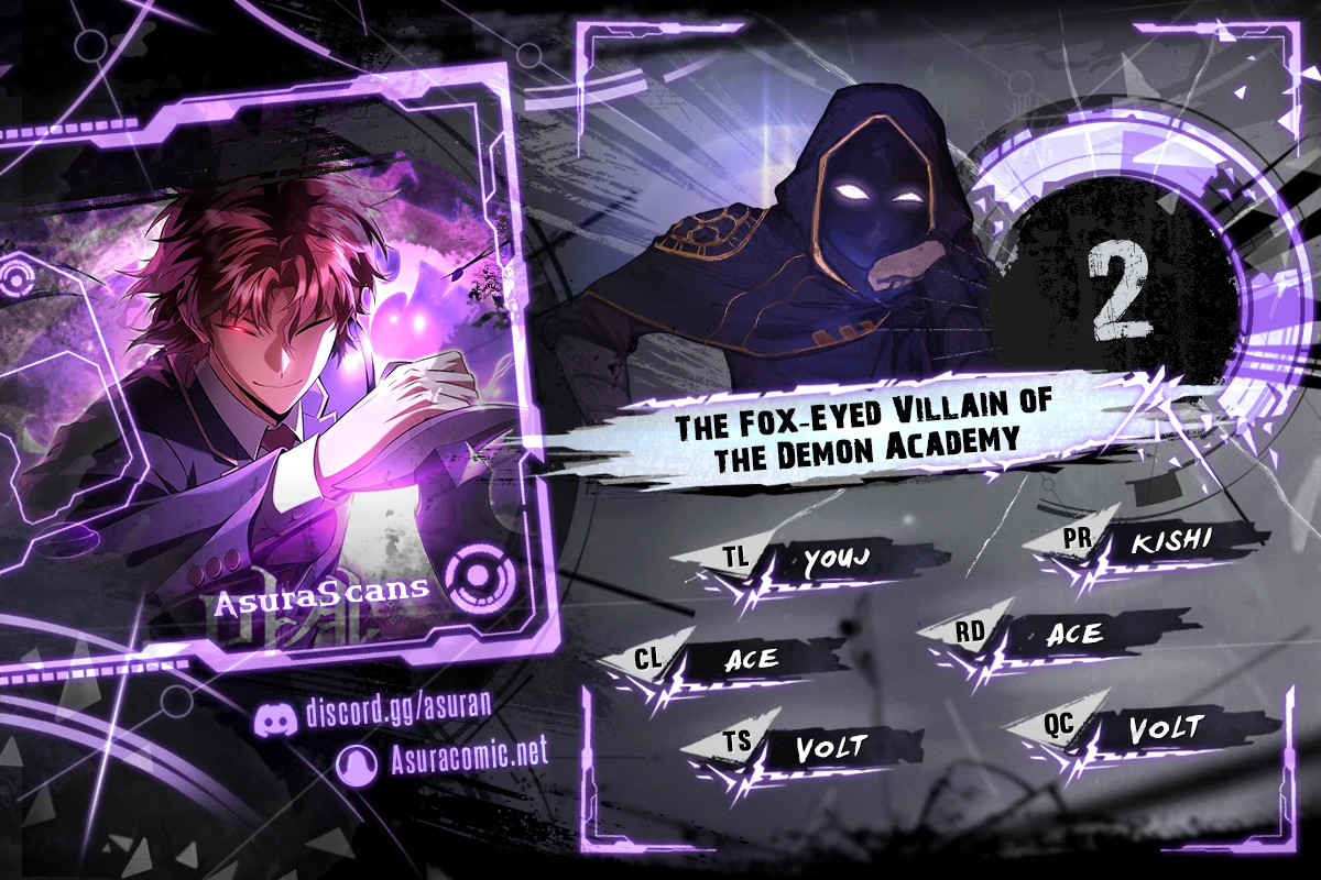 The Fox-Eyed Villain of the Demon Academy Chapter 2 — Page 1