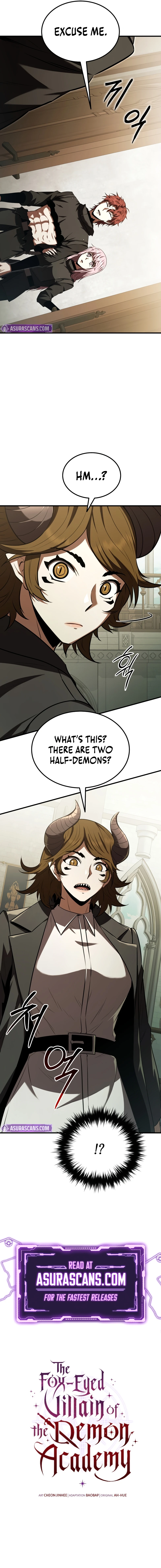The Fox-Eyed Villain of the Demon Academy Chapter 54 — Page 12