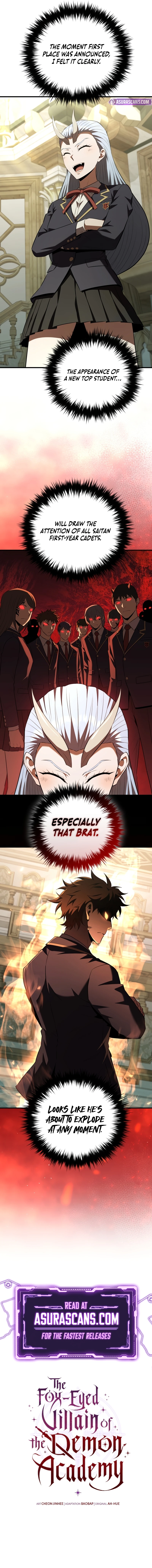 The Fox-Eyed Villain of the Demon Academy Chapter 58 — Page 12