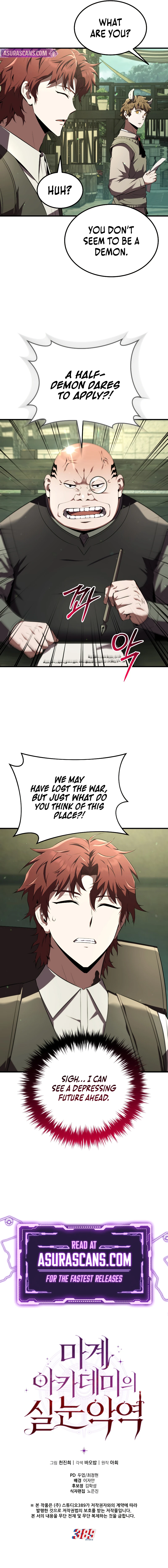 The Fox-Eyed Villain of the Demon Academy Chapter 8 — Page 12