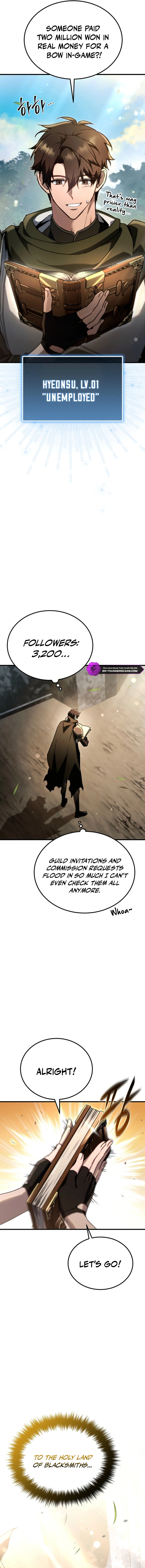 The Genius Blacksmith's Game Chapter 7 — Page 9