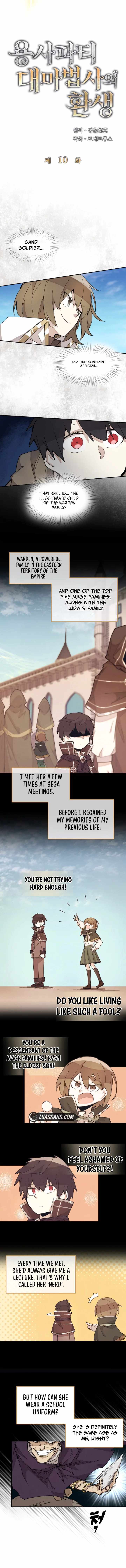 The Great Mage of the Hero’s Party Reincarnates Chapter 10 — Page 4