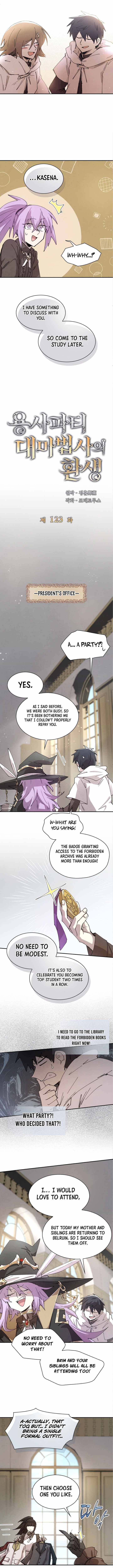 The Great Mage of the Hero’s Party Reincarnates Chapter 123 — Page 6