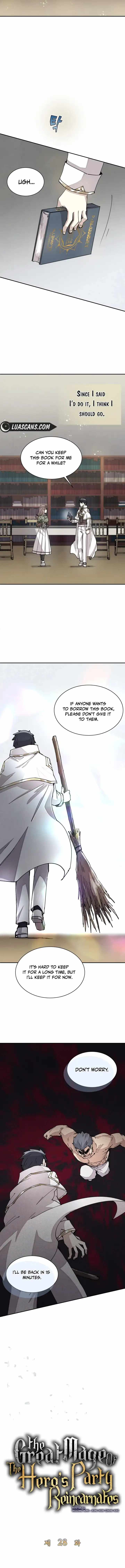 The Great Mage of the Hero’s Party Reincarnates Chapter 28 — Page 5