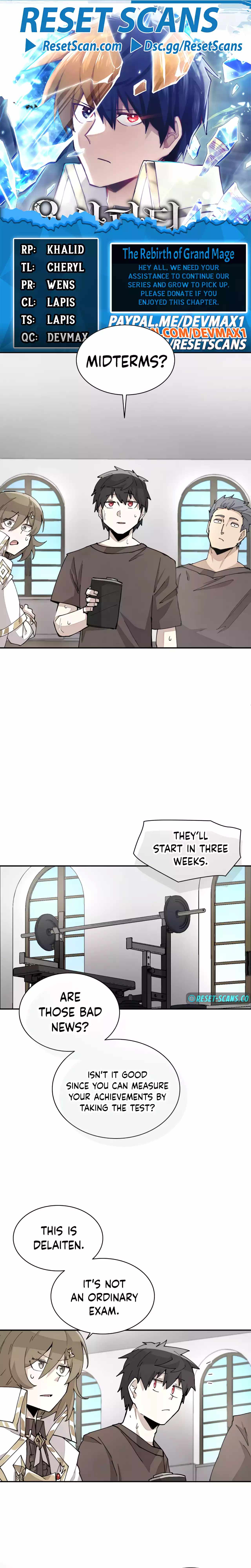 The Great Mage of the Hero’s Party Reincarnates Chapter 39 — Page 1