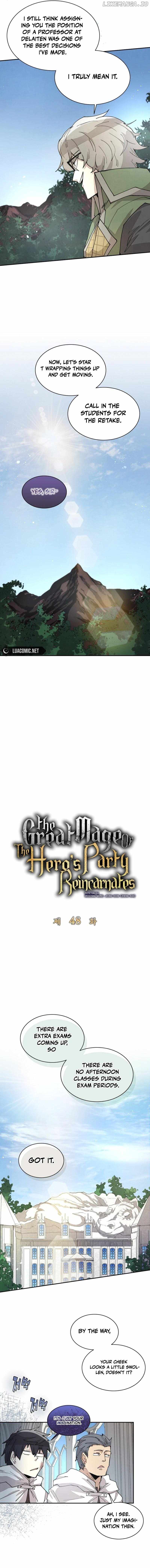The Great Mage of the Hero’s Party Reincarnates Chapter 48 — Page 4
