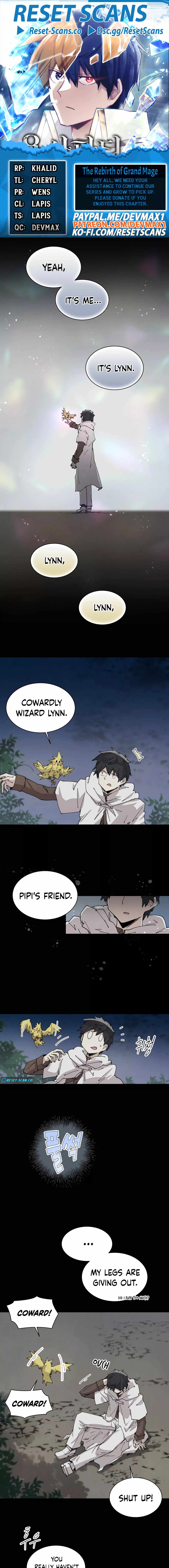 The Great Mage of the Hero’s Party Reincarnates Chapter 61 — Page 1