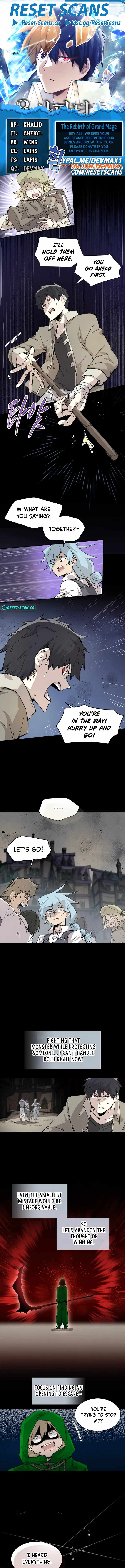 The Great Mage of the Hero’s Party Reincarnates Chapter 73 — Page 1