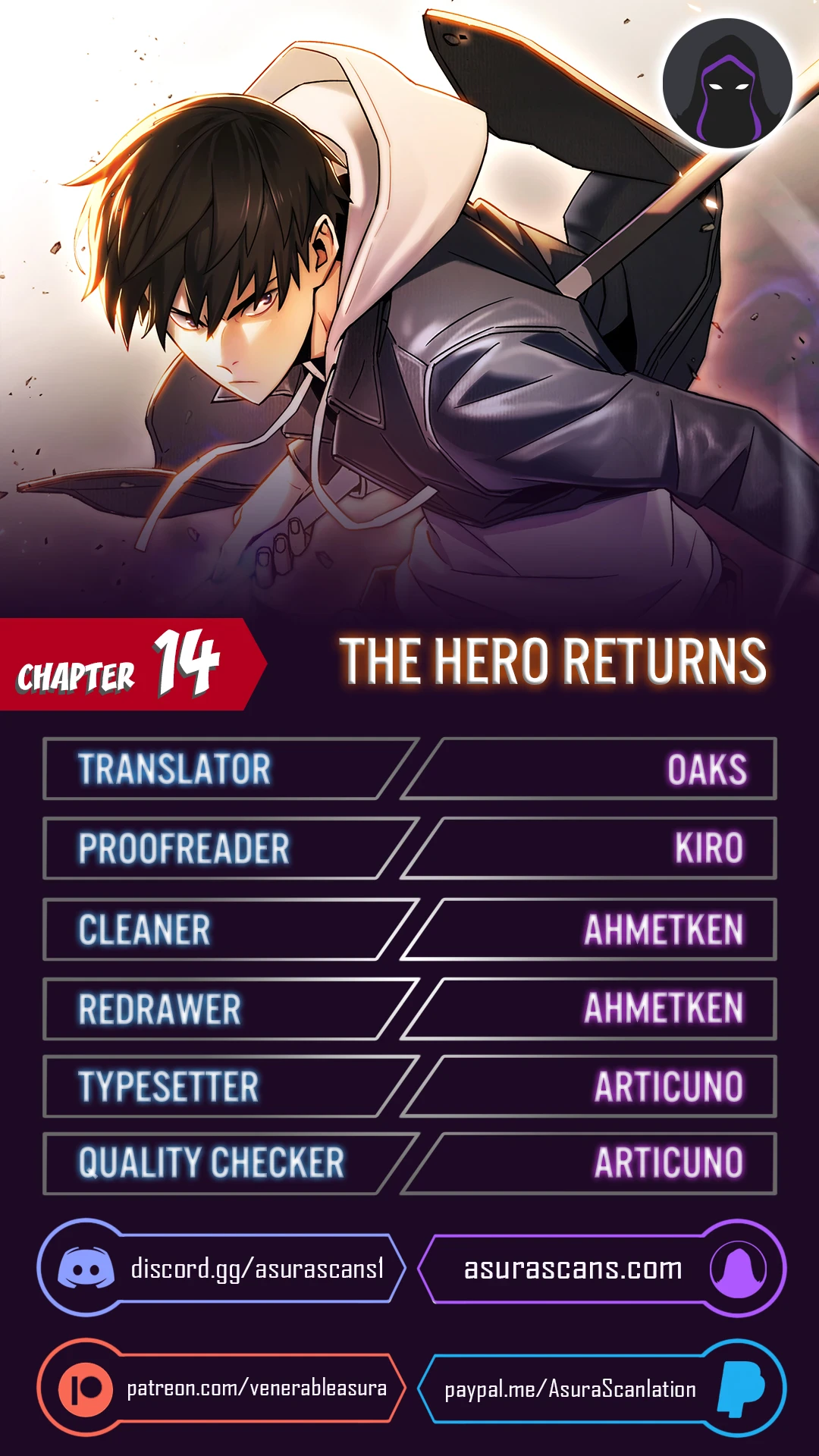 The Hero Returns Chapter 14 — Page 1