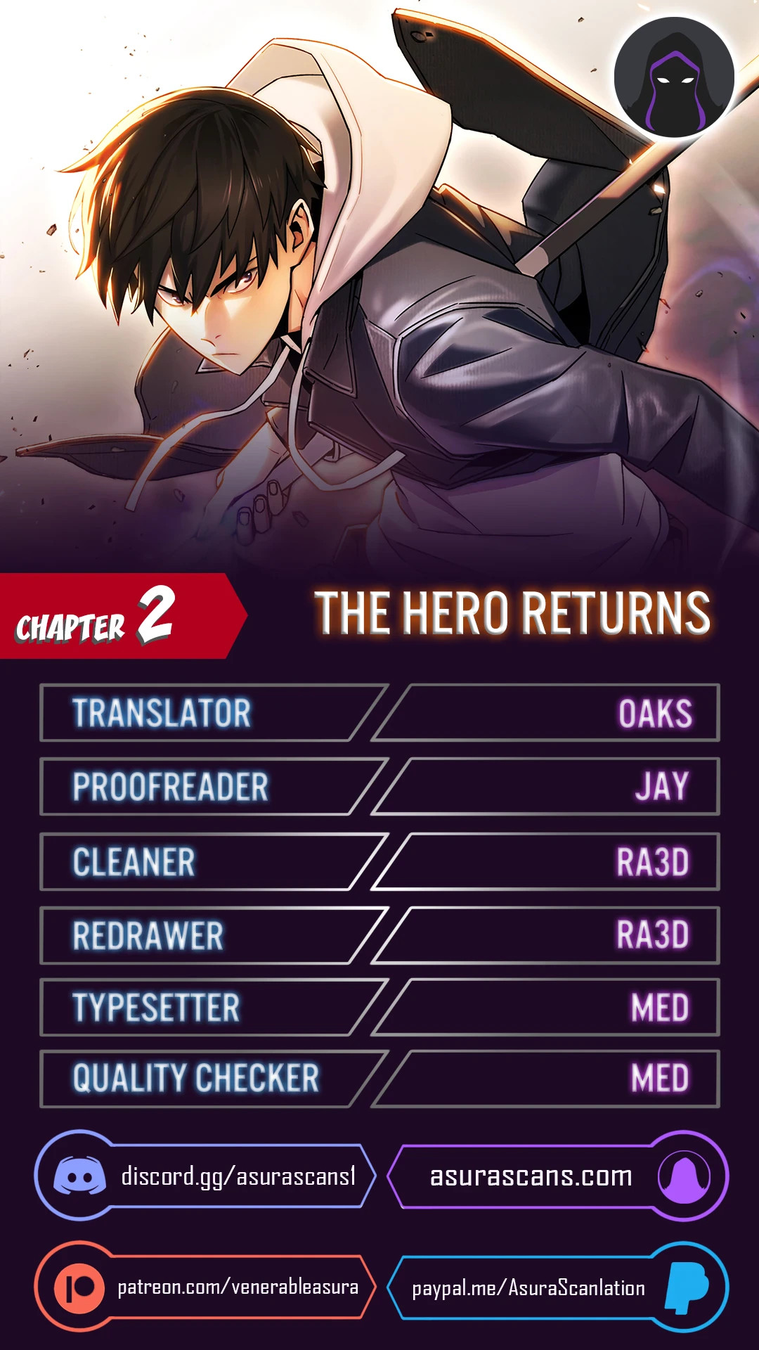 The Hero Returns Chapter 2 — Page 1