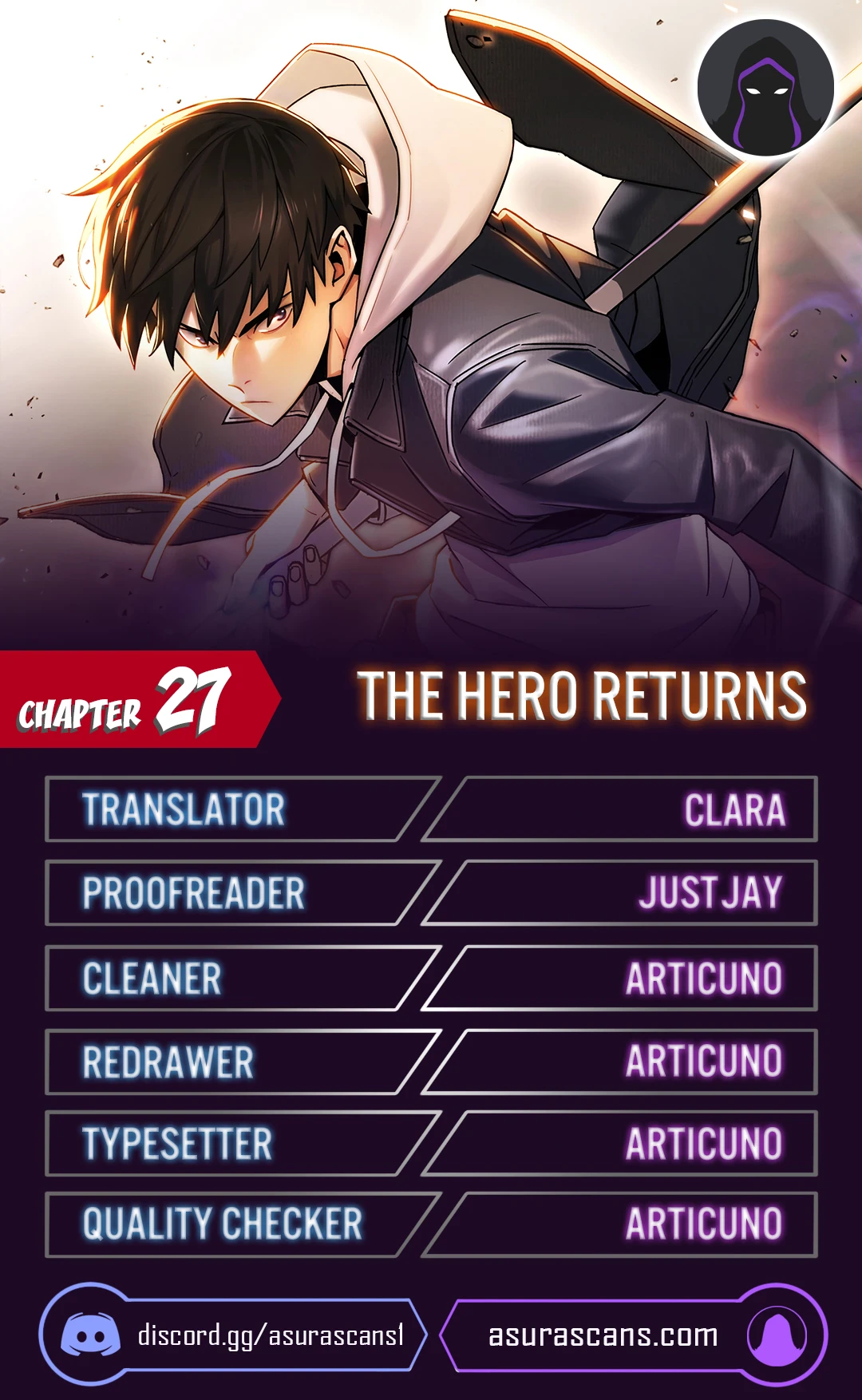 The Hero Returns Chapter 27 — Page 1