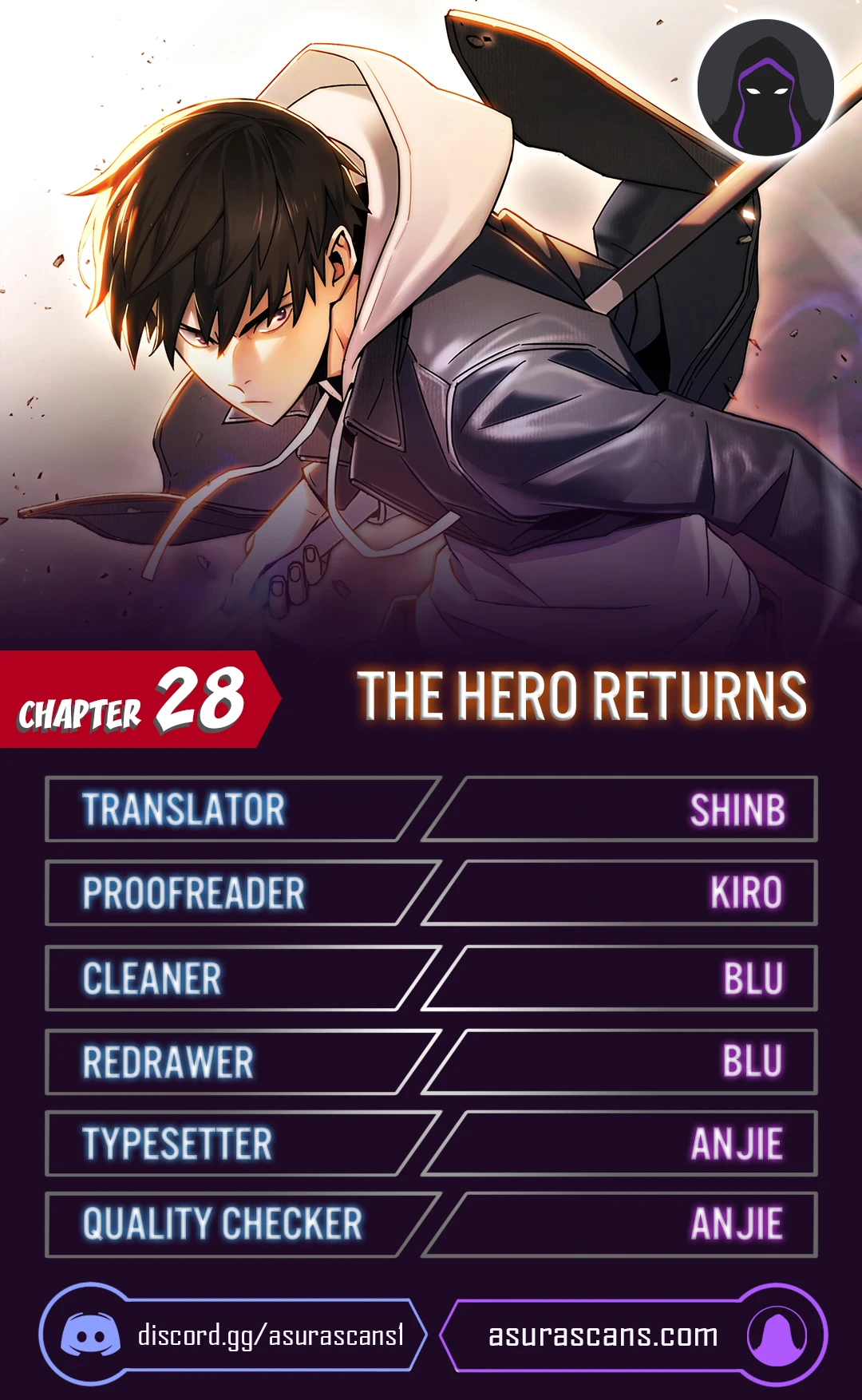 The Hero Returns Chapter 28 — Page 1