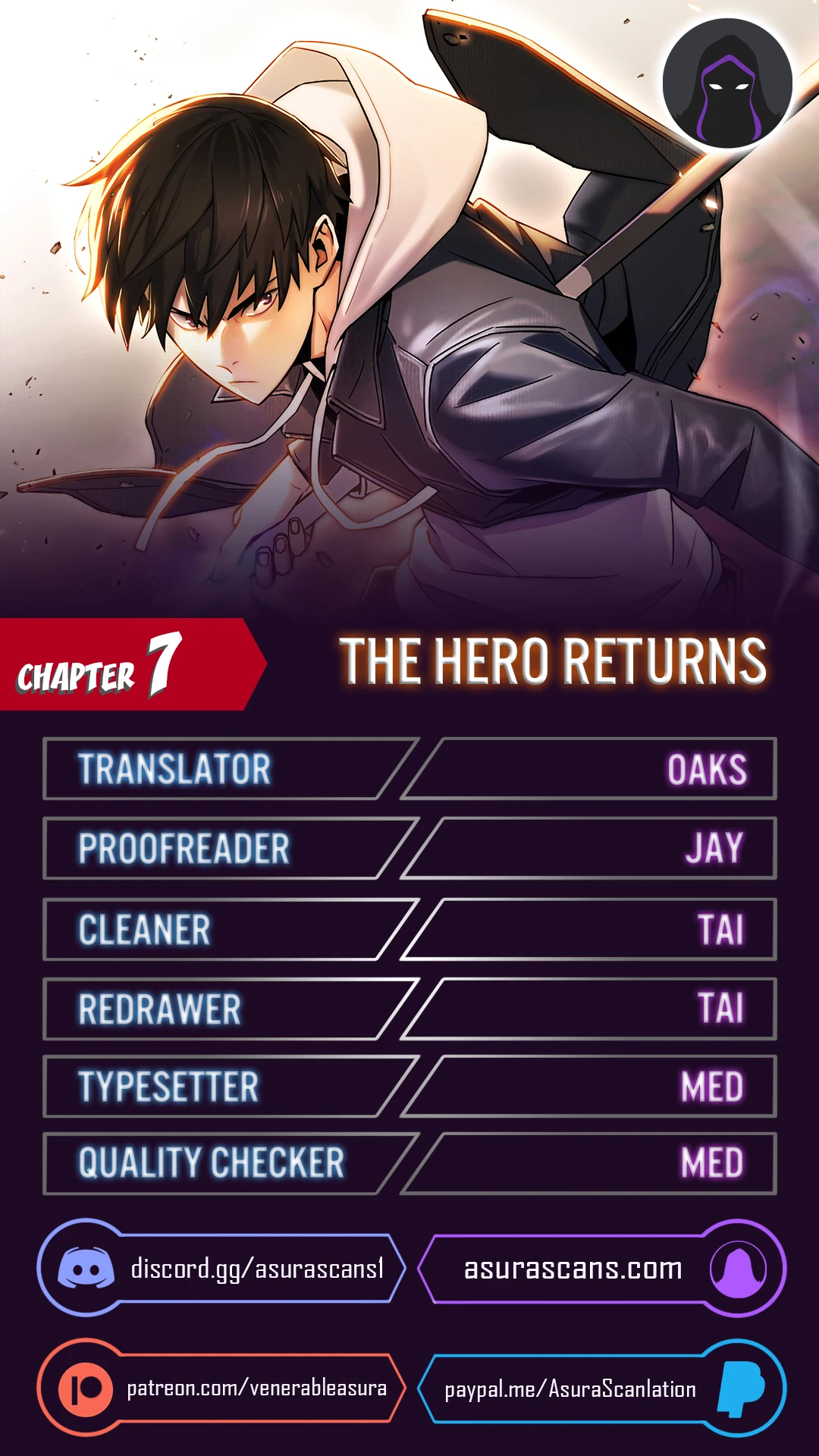 The Hero Returns Chapter 7 — Page 1