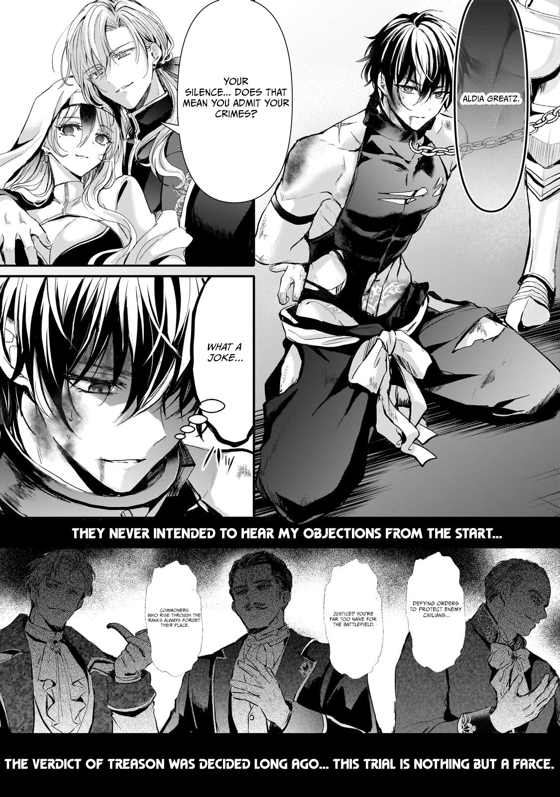 The Hidden Strongest Knight Executed in the Kingdom as a Traitor Chapter 1.1 — Page 3
