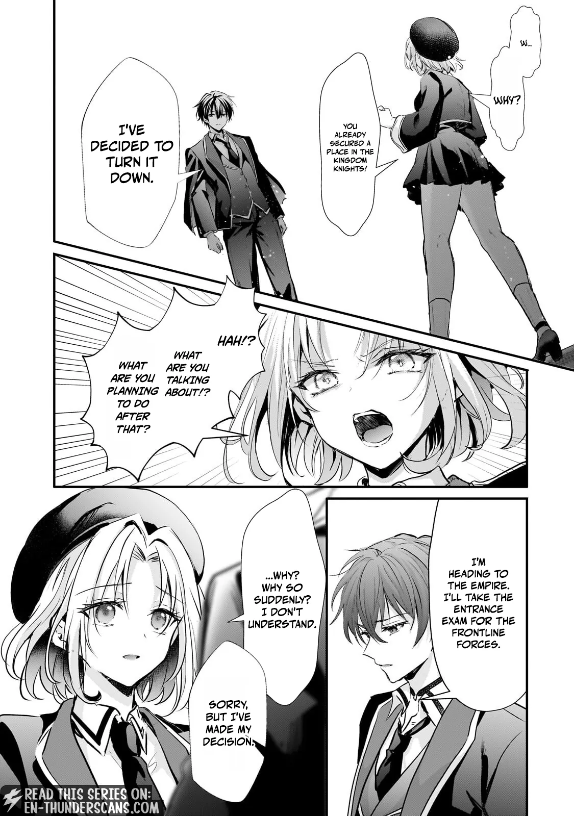 The Hidden Strongest Knight Executed in the Kingdom as a Traitor Chapter 2.2 — Page 12