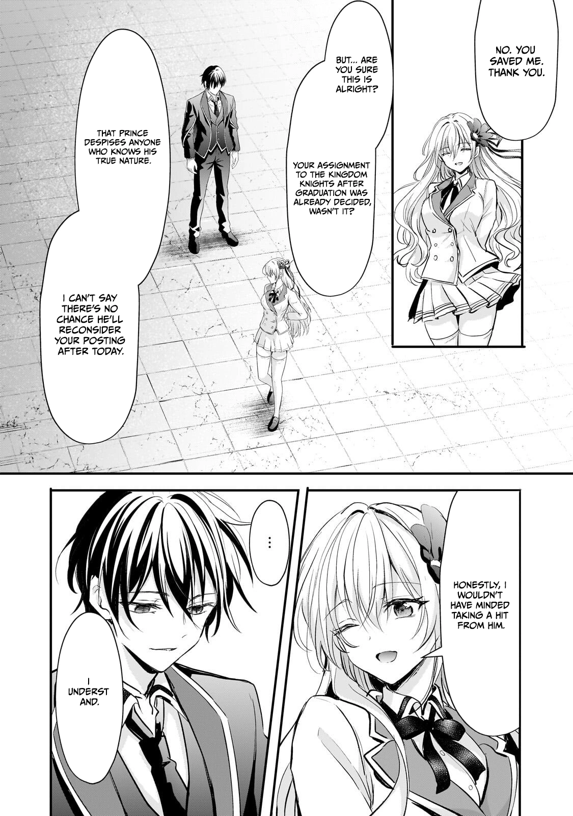 The Hidden Strongest Knight Executed in the Kingdom as a Traitor Chapter 3.2 — Page 8