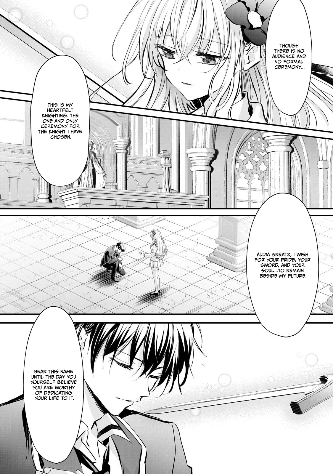 The Hidden Strongest Knight Executed in the Kingdom as a Traitor Chapter 3.3 — Page 9