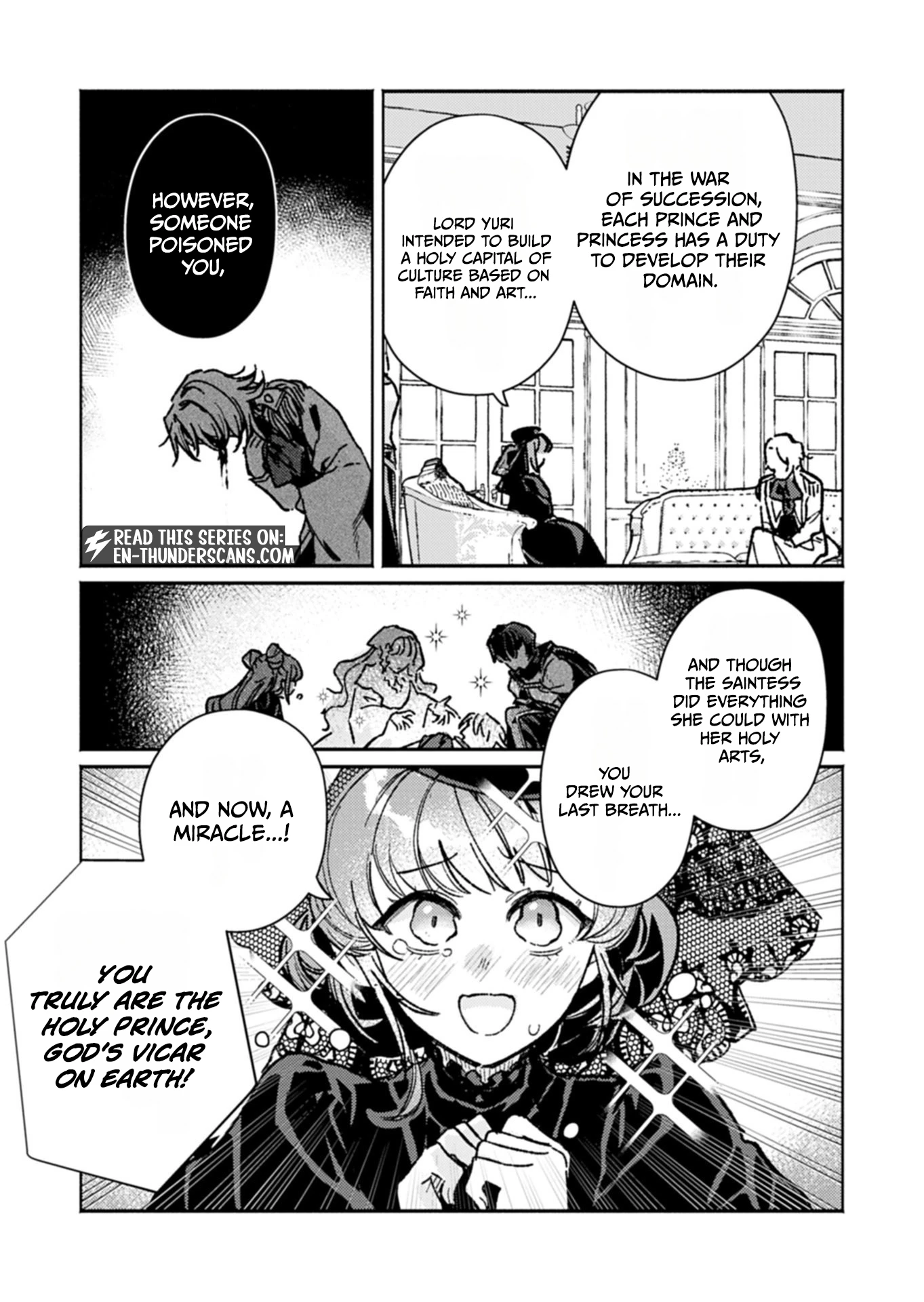 The Host Who Reincarnated as the Holy Prince of Another World: Aiming for No. 1 With Modern Knowledge and Cheat-Level Holy Arts Chapter 1 — Page 11