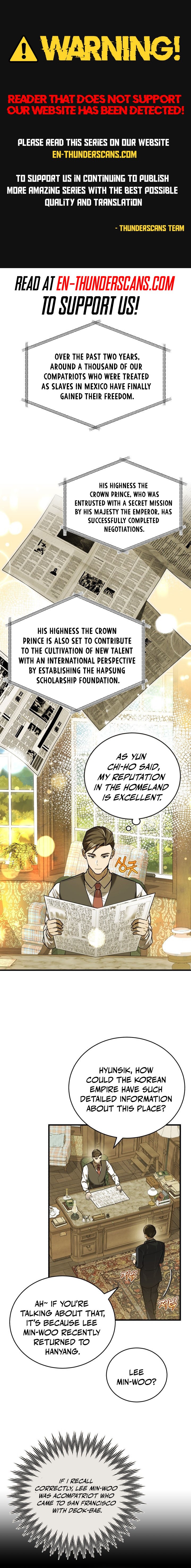 The Joseon Prince Who Went to America and Never Returned Chapter 23 — Page 1