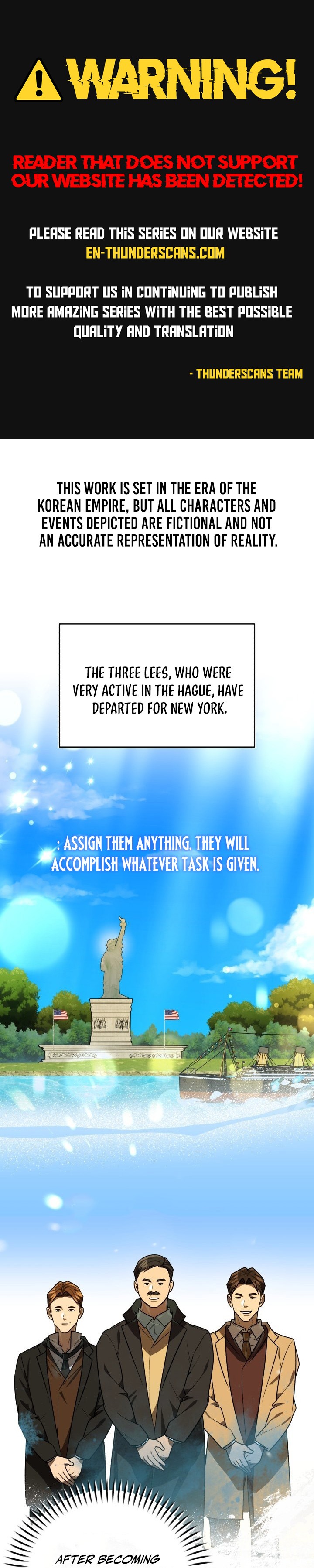 The Joseon Prince Who Went to America and Never Returned Chapter 31 — Page 1