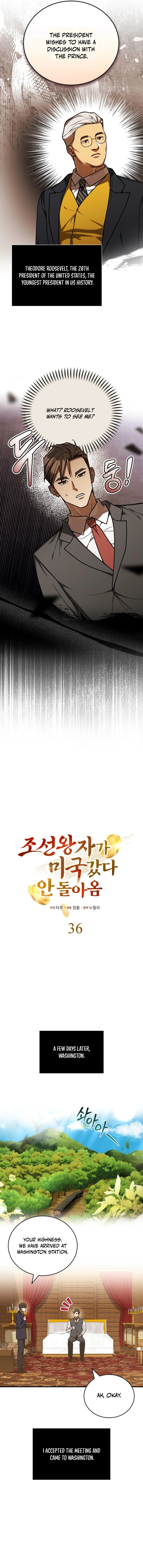 The Joseon Prince Who Went to America and Never Returned Chapter 36 — Page 2