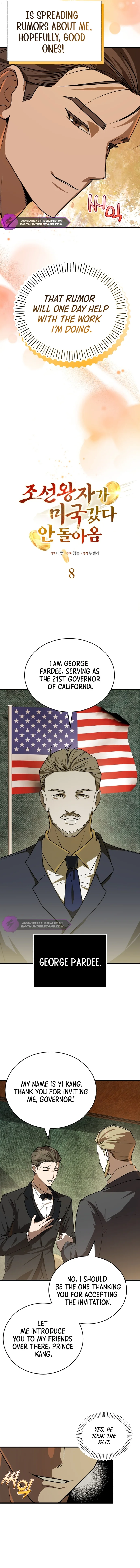 The Joseon Prince Who Went to America and Never Returned Chapter 8 — Page 8