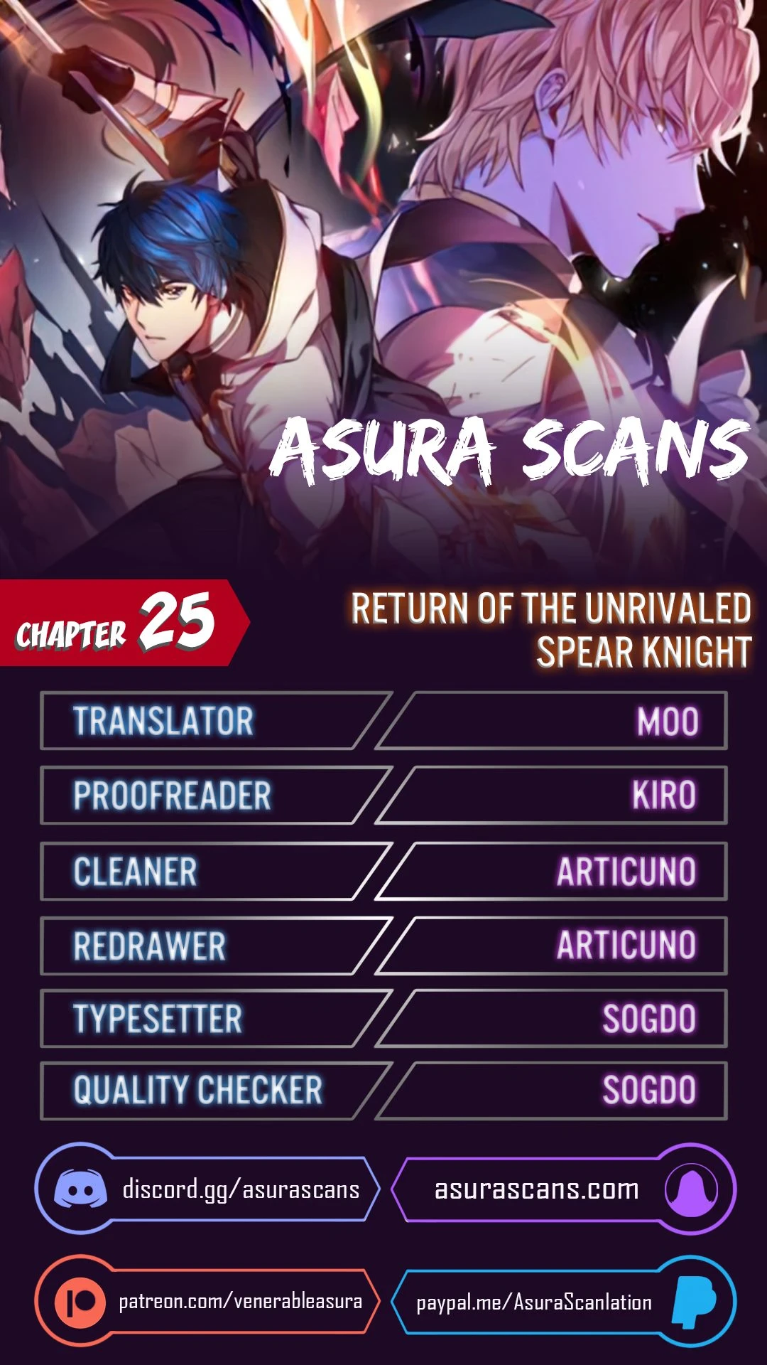 The Legendary Spearman Returns Chapter 25 — Page 1