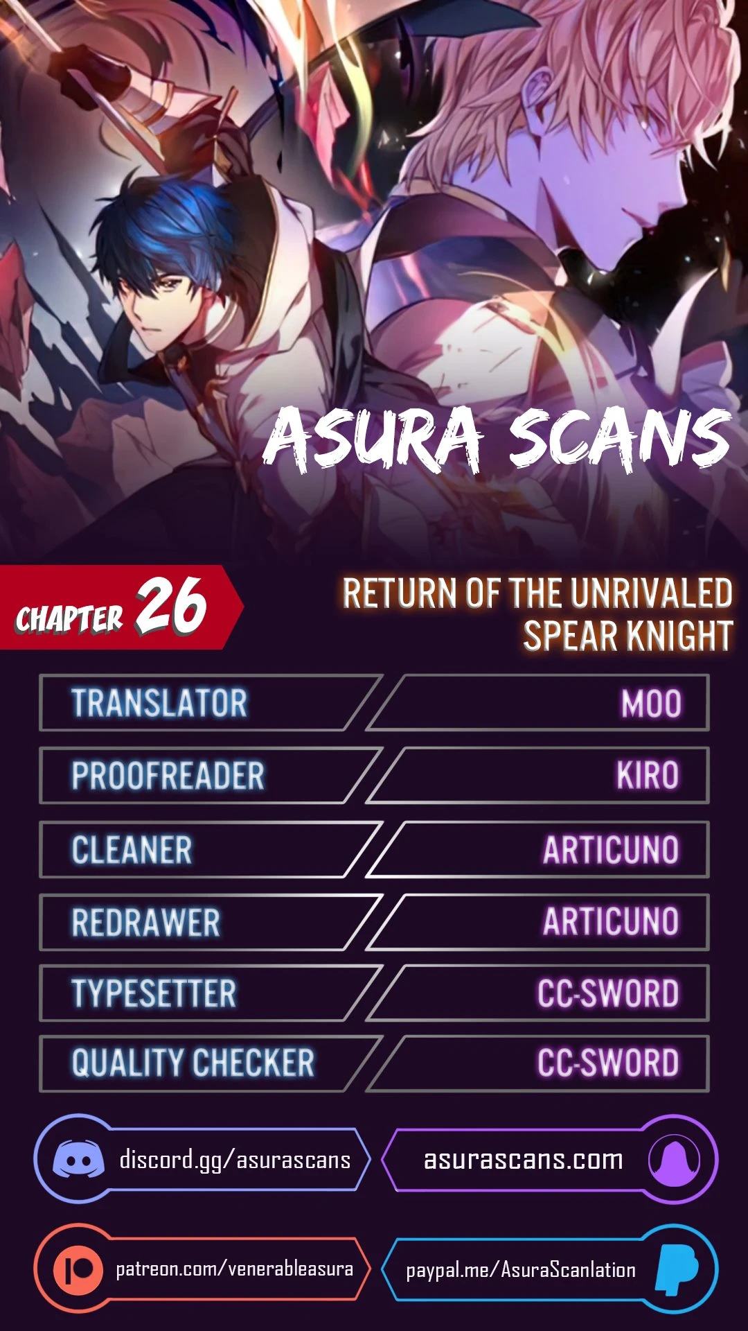 The Legendary Spearman Returns Chapter 26 — Page 1
